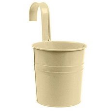 금속 다리미 꽃 벽걸이 색상 발코니 다육 걸이식 바구니 양동이 가지 10 화분 정원, lk white