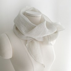 린넨 롱 스카프 간절기 여름 여성 선물