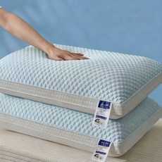 COLD BEANS 水立方按摩顆粒枕，親膚透氣，高彈性記憶棉，抗菌防蟎，可水洗, 豆豆枕綠色1只裝, 1件