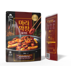 호나 돼지 대구 양념 마라막창 밀키트 (막창 + 떡 + 통마늘 포함), 2개, 340g