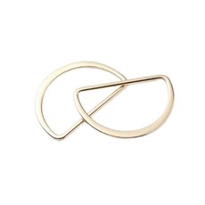 오키도키 D링 고리 가방 부자재 부품, 35mm 골드, 1개