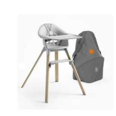 Stokke Clikk 高腳椅 幼兒餐椅 用餐椅 (贈旅行收納袋), 灰雲色