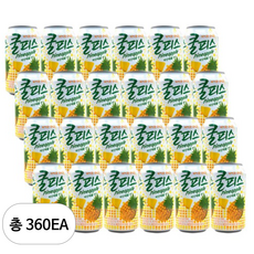 동원 쿨피스 파인애플, 350ml, 360개