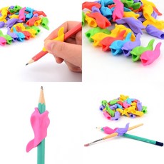 아동용 돌고래 모양 연필 그립 잡는법 교정 문구용품 아동문구 연필 제대로 잡는 법