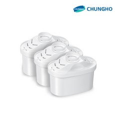 청호나이스 포터블 정수기 2.6L/3.8L 전용 필터, 1개, 필터 3개세트