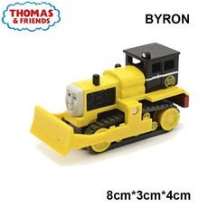 토마스와 프렌즈 호환 기본 마그네틱 기차 장난감 에밀리 로지 도날라 더글라스 메탈 다이캐스트 1 43 기관차, 25 byron