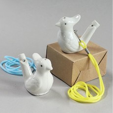 도자기 새물피리 도자기 새피리 물피리, 진황토