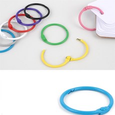 [별빛] 1P고리링 카드링 30mm 열쇠고리링, 퍼플