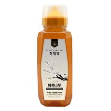 청밀당 튜브 1.2KG 2.4KG 국내산 자연 벌 꿀 100% 때죽꿀, 1개