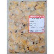 남해안 국내산 거제장목 바지락살 (냉동) 500g 1kg 2kg 1개, 1kg × 1개, 냉동바지락살 1kg