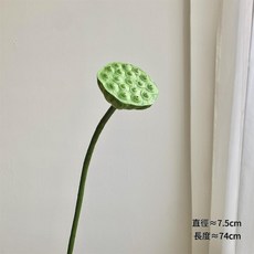 3D列印仿生蓮花組合 蓮蓬荷葉裝飾擺件, 小號蓮蓬1支