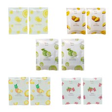 果然茶香 綜合水果乾 天然無添加 獨立包裝 健康零食首選, 80g, 10個