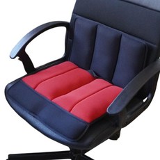 【AC Rabbit】攜帶式舒壓氣墊腰椎支撐坐墊組/APC-2001, 紅