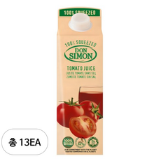 돈시몬 착즙 토마토 주스, 1L, 13개