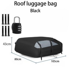 차박 캠핑 하드 수납박스 고급형 캐스터 매트리스 모든 차량용 백 탑 카고 캐리어 방수, 1)Small