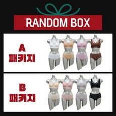 [샤빌] ★Lucky Box★ 초특가 브라팬티 4세트