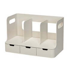 [시스맥스] 올리오 3단 책꽂이 BG 280837 / 391x220x250 / 144898, 단품, 상세페이지 참조