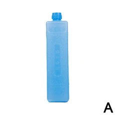 재사용 가능한 젤 냉동 팩 냉장고 아이스 블록 크리스탈 박스 콜드 피크닉 신선 식품 쿨러 물 주입 상자, 02 Small 1PCS