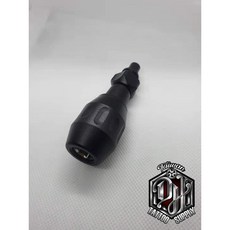 DH專業紋身器材 SP旋鈕式機轉換握柄 水雷款 高級鋁合金材質 可調整針長 好握好洗質感優 SP二代加強版, 1個, 水雷旋鈕款30MM