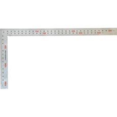 제이오스토어 철직자 직각자 150x300 1EA 제도용품 눈금자 목공용 기역자