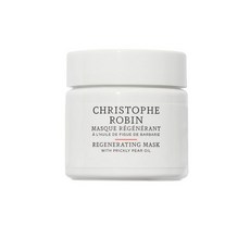 크리스토프 로빈 건조하고 손상되며 화학적으로 처리된 모발을 위한 찌그러진 배씨 오일이 함유된 재생 마스크 75ml 여행용 사이즈