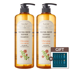 댕기머리 허벌 사카잉키 샴푸 +샴푸 / 안심성분 푸석한 모발, 2개, 1L