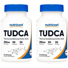뉴트리코스트 투드카 Tudca 타우로 우르소데옥시콜산 30캡슐 x 2개