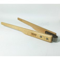 仙德曼 SODAMAIN 山毛櫸不沾桌料理夾 26cm 烤肉夾 火鍋夾 食物夾子 煎鍋夾 木夾 烤肉夾, 1個