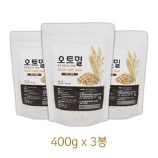 오트밀 400gx3봉/귀리 100%, 400g, 3개