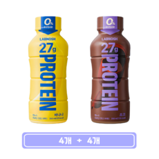 랩노쉬 프로틴 드링크 퍼펙트 바나나 + 초코, 4세트, 350ml