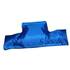 YSSHOP 수도 계량기 단열 커버 가정용 패딩 단열 케이스 옥외 역류 방지기 단열 커버, 58cm x 13cm, 옥스퍼드 천, 파란색