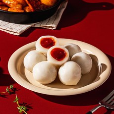 푸드파파 알뽀끼 200g (1팩) [소스가 들어있는 동그란 떡볶이 간편 간식], 1개