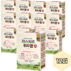 파스퇴르 위드맘 제왕100일 스틱분유 14g(10봉 x12팩), 12개