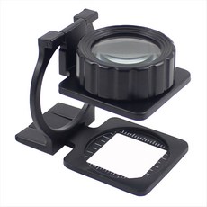 새로운 20x 30mm 더블 유리 금속 페인트 접이식 섬유 광학 돋보기를 읽기 돋보기 렌즈 포켓 돋보기