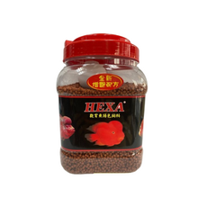 HEXA 海薩 觀賞魚揚色飼料, 1kg, 1罐