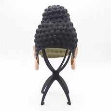 佛祖造型頭套帽子 搞笑面具 搞怪裝扮道具 泳帽頭套, 1個, 如來佛祖