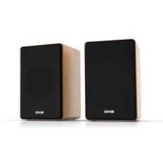 【DIKE】DIKE DSM230 經典木箱 2.0喇叭 USB供電 USB喇叭 電腦喇叭 木質音箱 Aux-In輸入, 木質黑