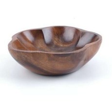 엠비아샵쓰리3 토마토볼 원목 접시, 1개