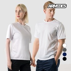 아르메데스 남녀공용 벌집 쿨 냉감 통기성 반팔 티셔츠 AR-198