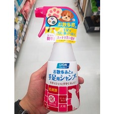 라이온 편리한 저자극 핸드 워시 애견 샴푸 270ml, 1개