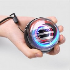 자이로볼 손목 운동기구 악력기 근력 운동 1세대 2세대 HT, 1개, 2세대-핑크-LED