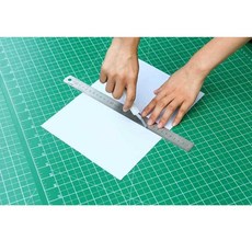 제도 매트 커팅 재단판 실리콘 책상 컷팅판 칼판, 1개