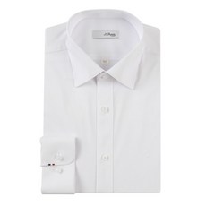 [백화점 정품] 에스티듀퐁 25SS 감이 좋은 스트레치 소재 일반핏 셔츠SE5SM11LS104SWH.GB