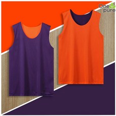 농구양면저지 팀 웨어 농구복 스포츠 남자 이름, M, 850퍼플오렌지, 1개