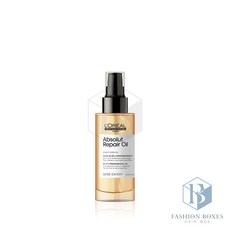 LOREAL 萊雅 免沖洗護髮 - 極致修護 抗毛躁 受損斷裂, 1個, 絲漾博 小麥胚芽修護黃金髮油-90ml, 90ml