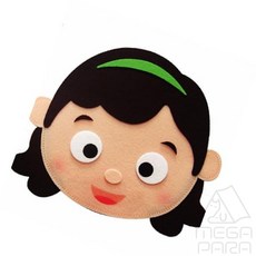 미니파라 역할놀이머리띠 직업 농부 1P 역할극장난감