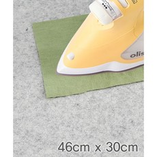 56-361 울 양모 다림질판 다리미판 패드 아이론 다리미 매트_(소) 46×30cm HDS-1157-H 내열성강한다리미매트, 소