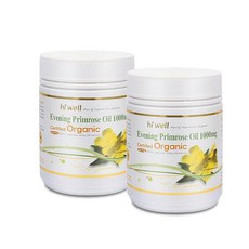 hi well Evening Primrose Oil 하이웰 뉴질랜드 달맞이꽃 종자유 1000mg 200정 2팩, 2개