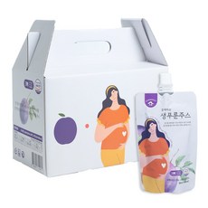 삿갓유통 함께하는 생푸룬주스, 20개, 80ml