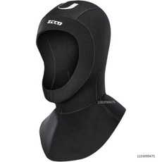 다이빙 후드 네오프렌 잠수복 스노클링 카약 서핑 카누 수상 스포츠용 내구성 신축성 캡, 3. H32-Black-3mm